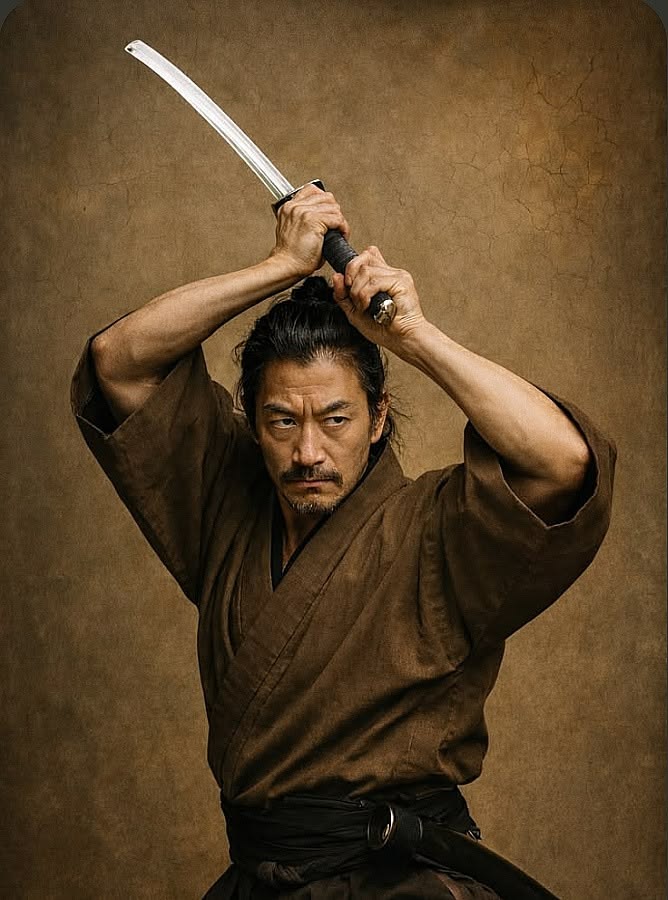 Kenjutsu training